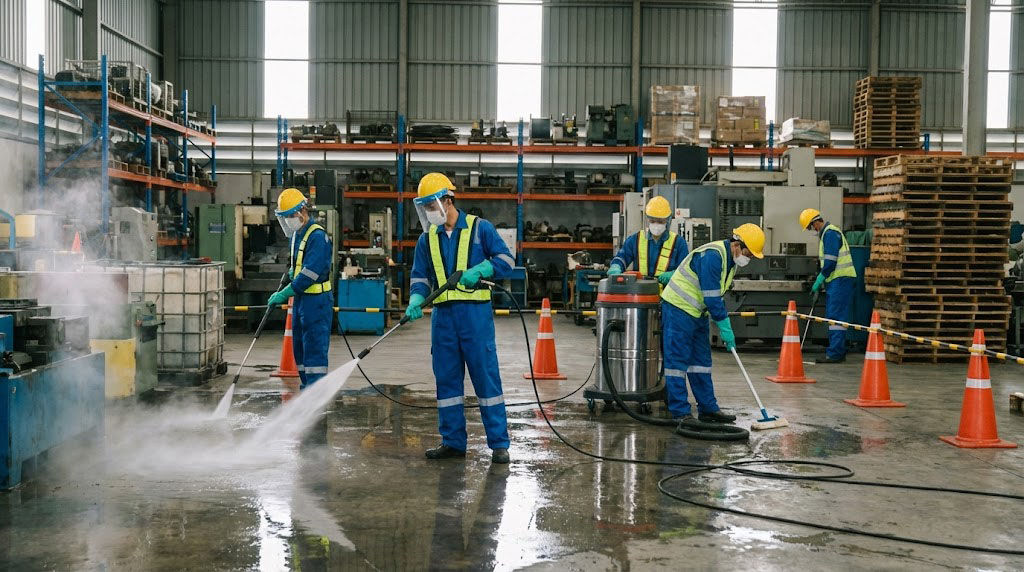 Dịch vụ vệ sinh công nghiệp