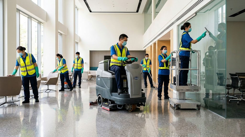 Dịch vụ vệ sinh công nghiệp